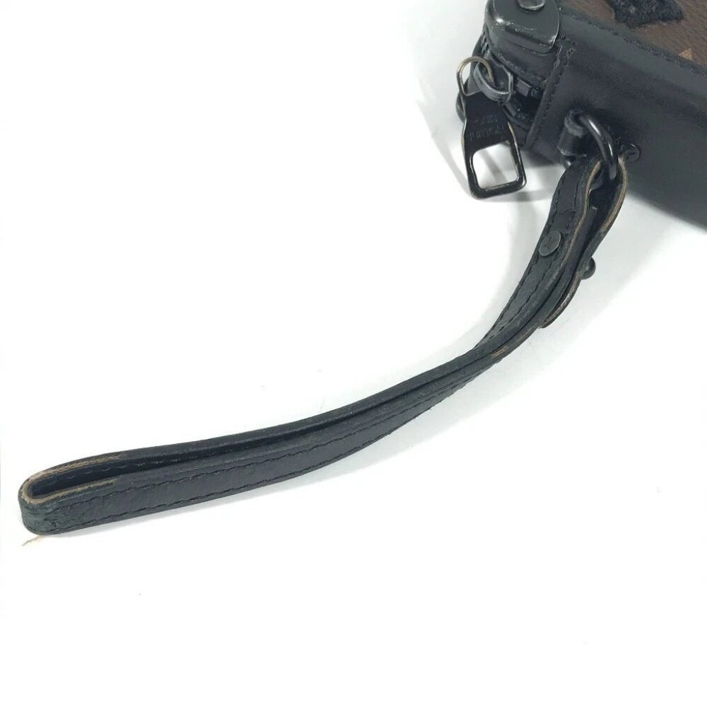 LOUIS VUITTON M45061 Monogram-Tuftage Soft Trunk-Clutch Bag Pouch with Strap - Picture 11 of 16